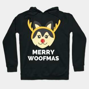 Merry Woofmas - Merry Woofmas Funny Merry Christmas Tree Dogs Lovers Owner Gift For Women Men Hoodie